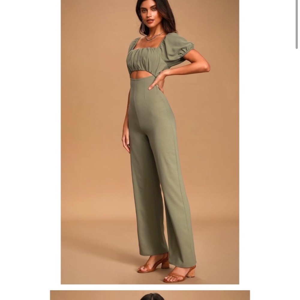 Lulu’s “Chic Finish” Cute Casual Cutout Jumpsuit